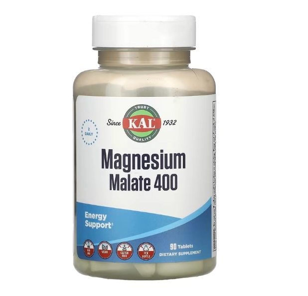 Magnésio Malate 400, 90 Comprimidos, Kal