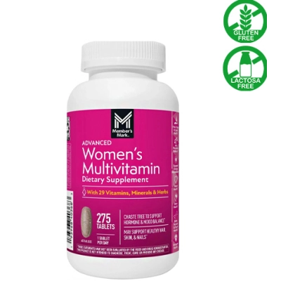 Multivitamínico Avançado para Mulheres, 275 Comprimidos, Member's Mark