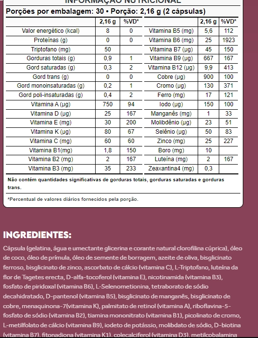 Multivitamínico Alpha Women, 60 Cápsulas, PuraVida Nova formula