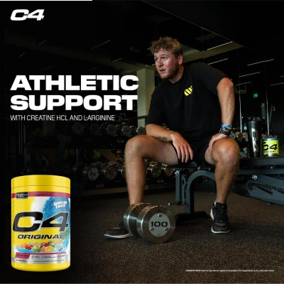 Pré-Treino C4 Original Hawaiian Punch, 450g, Cellucor