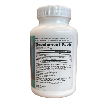 Q-Mag Magnesium L-Threonate Magtein 60 Cápsulas, Qunol