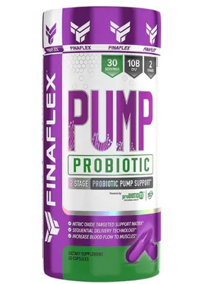 Pump Probiotic, Probiótico, 60 Cápsulas, Finaflex