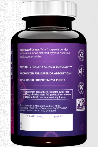 Dhea, 25MG, 90 Cápsulas, MRM Nutrition