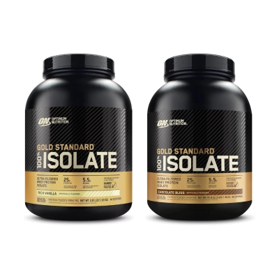 Whey Gold Standard 100% Isolate, 1.3kg, Sabores, Optimum Nutrition