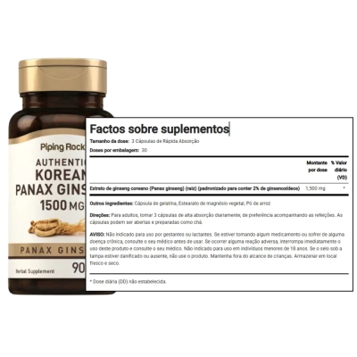 Kit Performance Mental e Vitalidade, Neuro-Mag + Vitamina B-12 + Ginseng Coreano