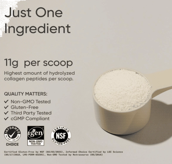 Peptídeos de Colágeno Premium, 454g Sem Sabor, Sports Research