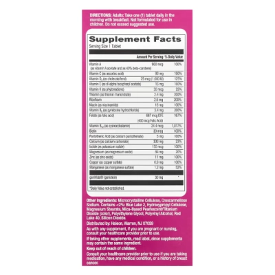 Centrum, Menopause Support para todos os Estágios da Menopausa, 30 Comprimidos