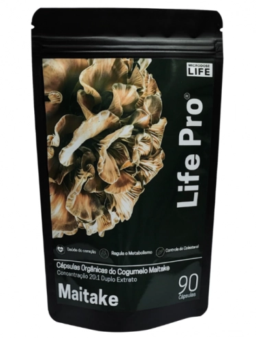 Maitake, Extrato Puro e Concentrado, 90 Cápsulas, Microdose Life