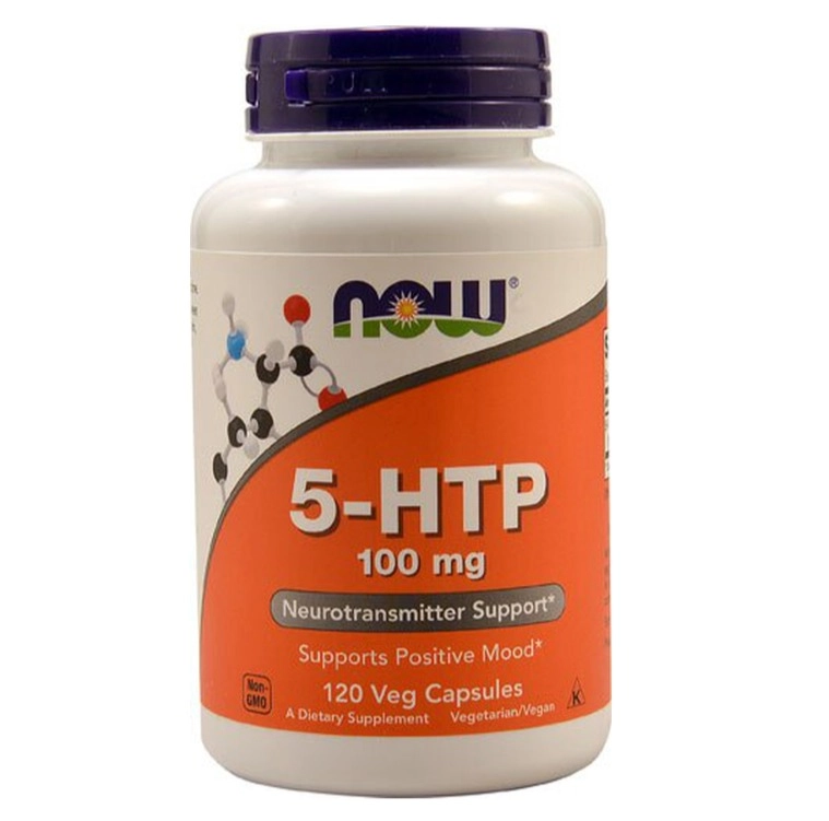 5-HTP 100mg, 120 cápsulas, Now