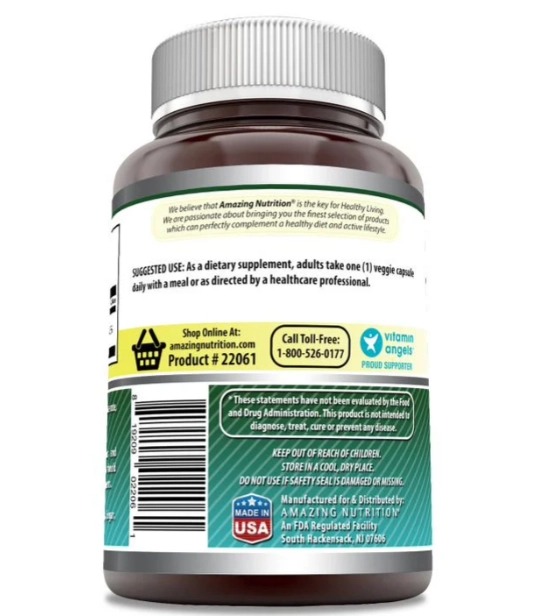 Biotina 10000mcg, 400 Cápsulas, Amazing Formulas