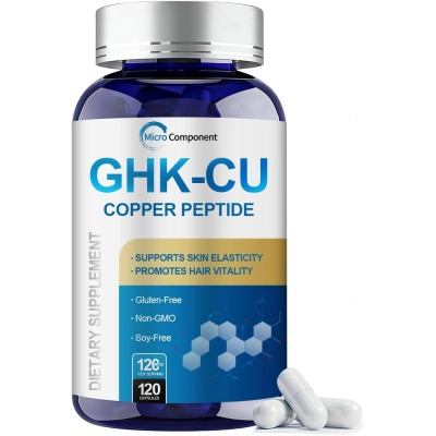 GHK-CU 120mcg, 120 Cápsulas, Micro Component