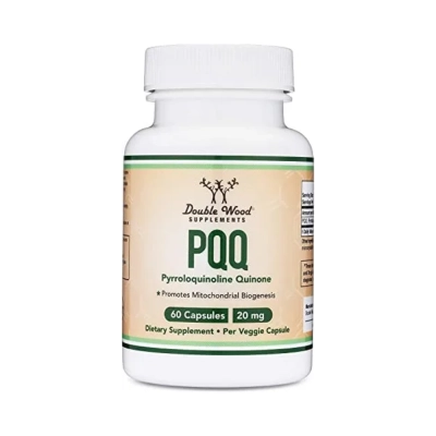 PQQ, 20Mg, 60 Cápsulas, Double Wood