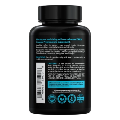 DHEA Complex + Pregnenolone, 90 Cápsulas, Everyday Nutrition
