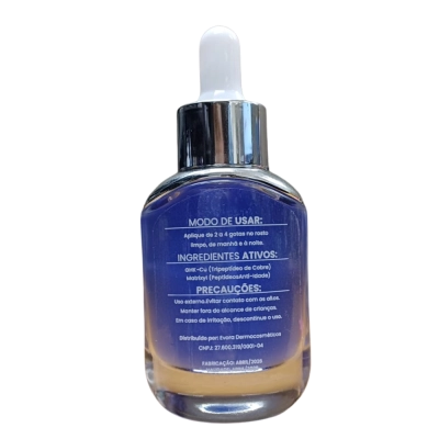 Sérum Facial de Peptídeos GHK-CU, Fórmula suave, 30ml, Copper Cell