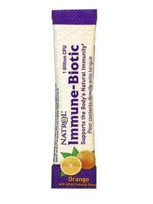 Imunobiótica, Laranja, 1 Bilhão de UFCs, 30 Pacotes, Natrol