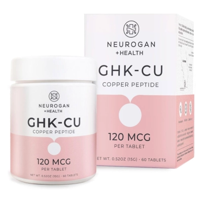 GHK-CU Cooper Peptides, 120MCG, 60 Comprimidos, Neurogan Health