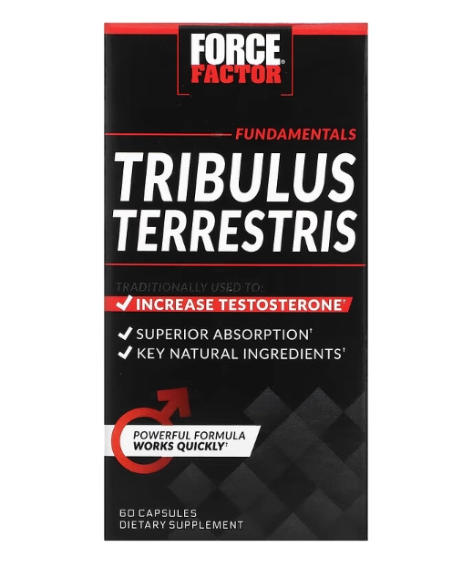 Tribulus Terrestris, 1000Mg, 60 Cápsulas, Force Factor
