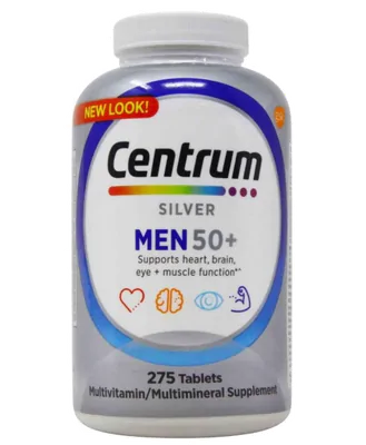 Centrum Silver Men 50+, 275 Comprimidos