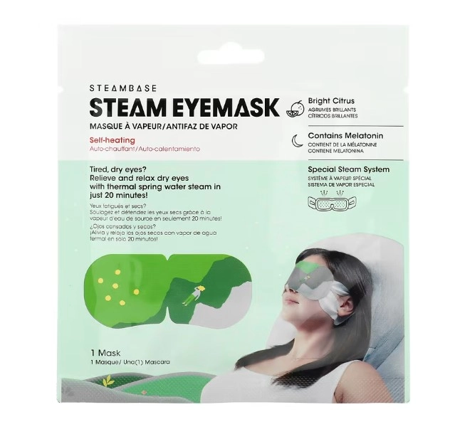 Máscara de Olhos com Vapor, Steambase