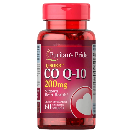 Coenzima Q10, 200mg, 60 cápsulas