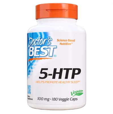 5-HTP, 100mg, 180 Cápsulas, Doctor's Best