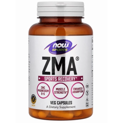 ZMA, Recuperação Esportiva, Cápsulas Opções, Now