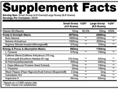 Pré-Treino Venom, 196g, Sabor White Dragon, Dragon Pharma