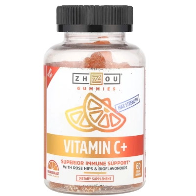Vitamina C+, 60 Gomas, Zhou Nutrition