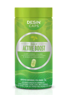 Desin Caps, Active Boost, 90 cápsulas, Desinchá