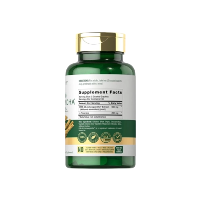 KSM-66 Ashwagandha, 600Mg, 120 Cápsulas, Carlyle