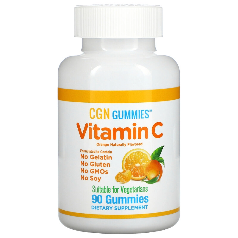 Vitamina C, 250Mg 90 gomas, California Gold Nutrition