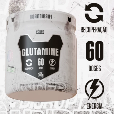Glutamina 100% Pure Borntodisrupt, 300g - Under Labz