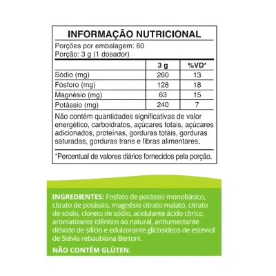Eletólitos, Suporte à Hidratação e Reposição de Minerais, 180g, 60 Doses, Ocean Drop