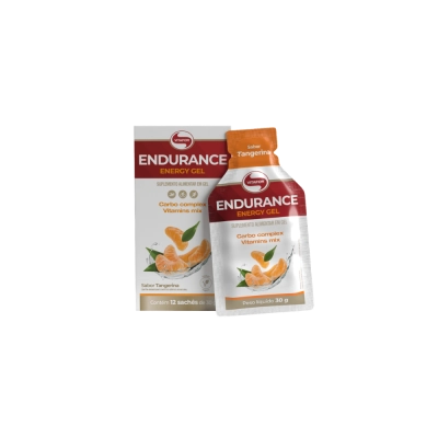 Endurance Energy gel, 12 sachês 30g Cada, Vitafor
