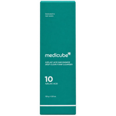 Espuma De Limpeza Facial,  com Ácido azelaico e Niacinamida, 120g, Medicube