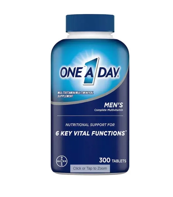 Multivitamínico para Homens, 300 Comprimidos, One-A-Day