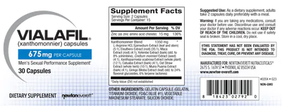 Vialafil, 30 Cápsulas, Biovea