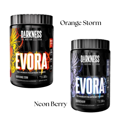 Pré Treino Evora XT, Sabores, 300G, Darkness