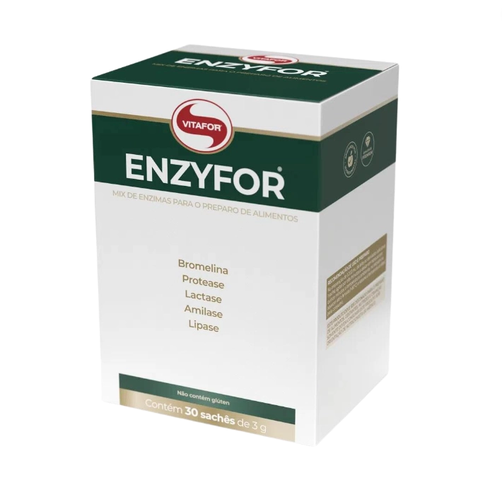 ENZYFOR, Mix de Enzimas, 30 sachês, 3g, Vitafor