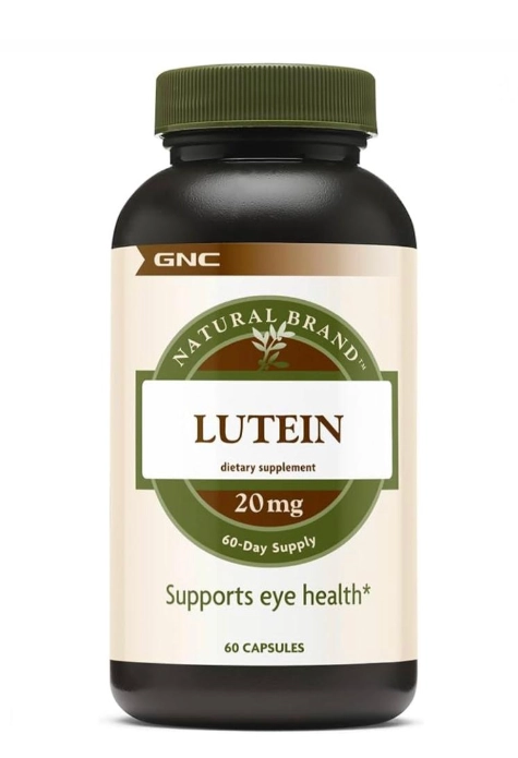 Luteína 20mg, 60 cápsulas, GNC