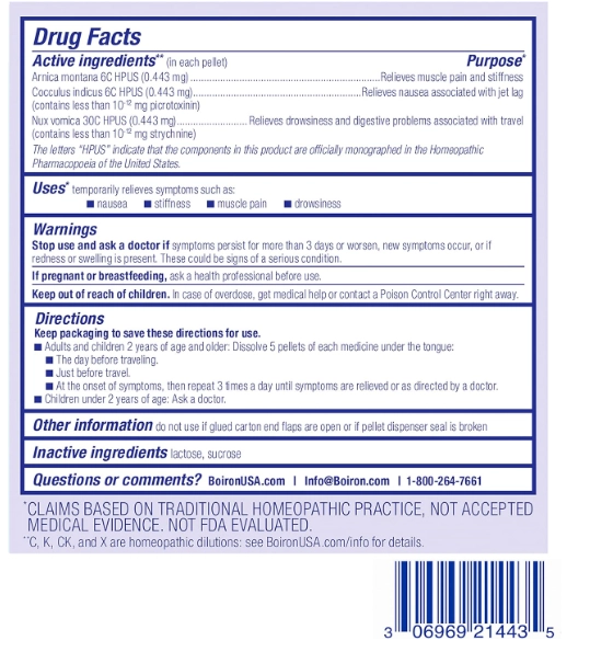 Jet Lag Relief, Pellets Meltaway, 3 Tubos, 80 Pellets Cada, Boiron