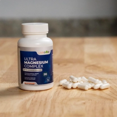 Ultra Magnesium Complex, 60 Capsulas, Live Good