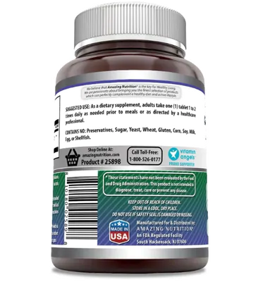 Tribulus Extracto 15000mg, 180 Comprimidos, Amazing Formulas