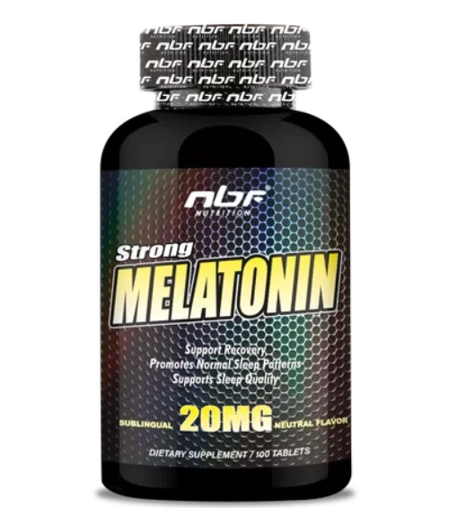 Melatonina 20mg, 100 Comprimidos Sublinguais, NBF Nutrition
