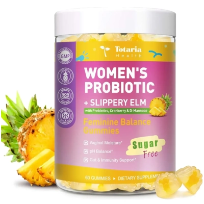 Probiotics Womens, Probióticos para Mulheres, 50 Bilhões De CFU, 60 Gomas, Totaria Health