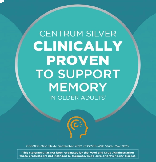 Centrum Minis Silver, Homens 50+, 280 Comprimidos