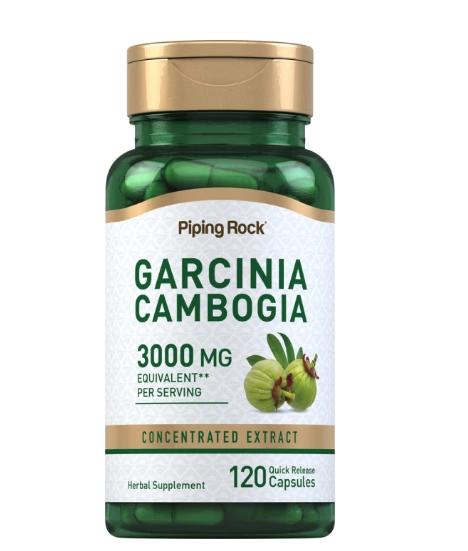 Garcinia Cambogia 3000mg, 120 Cápsulas, PipingRock