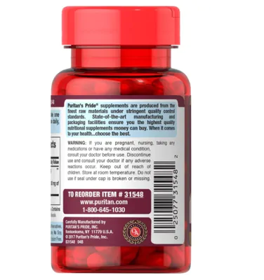 Tart Cherry,  Extrato de Cereja Tart, 60 Cápsulas, Puritan's Pride