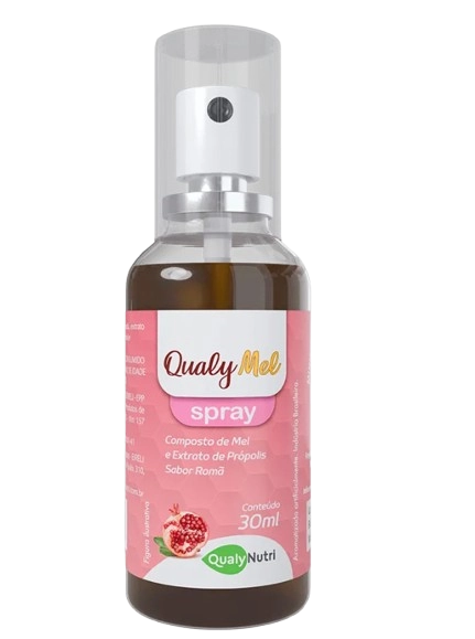 QualyMel Spray de Própolis, 30ml, Sabores, QualyNutri