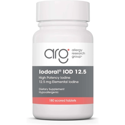 Optimox Iodoral, 12.5mg, 180 Tablets, ARG